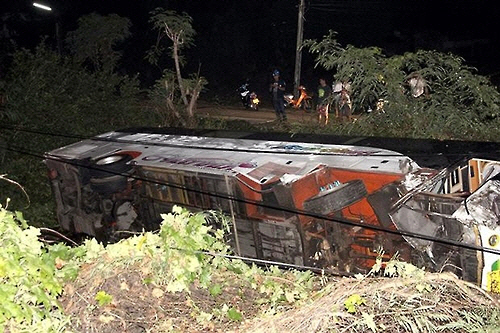 태국 관광버스 전복사고…한국인 12명 부상, 사망자는?