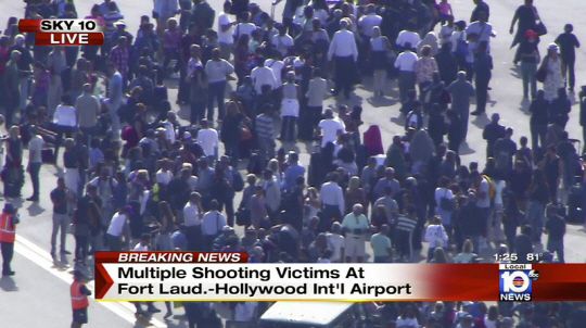 플로리다 공항서 총격, 사망 5명, 부상 8명…공항 내 서비스 모두 중단!