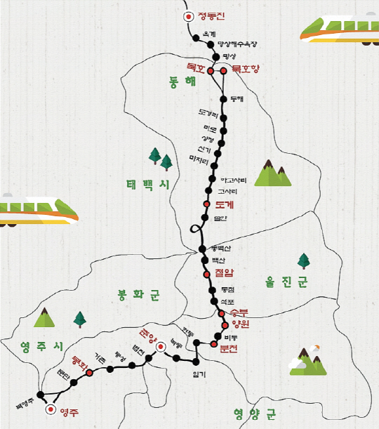 ‘다큐3일’ 영동선 겨울여행 72시간…176.5km 시간을 달리는 기차
