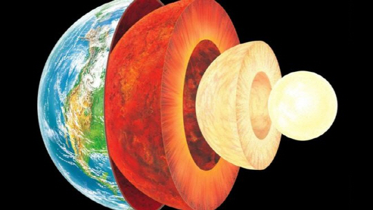 지구 내핵에 철과 니켈과 함께 규소가 대량으로 존재한다는 사실이 밝혀졌다. /사진=BBC