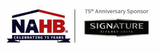 미국 주택건설협회(NAHB)와 LG전자 ‘시그니처 키친 스위트’ 로고