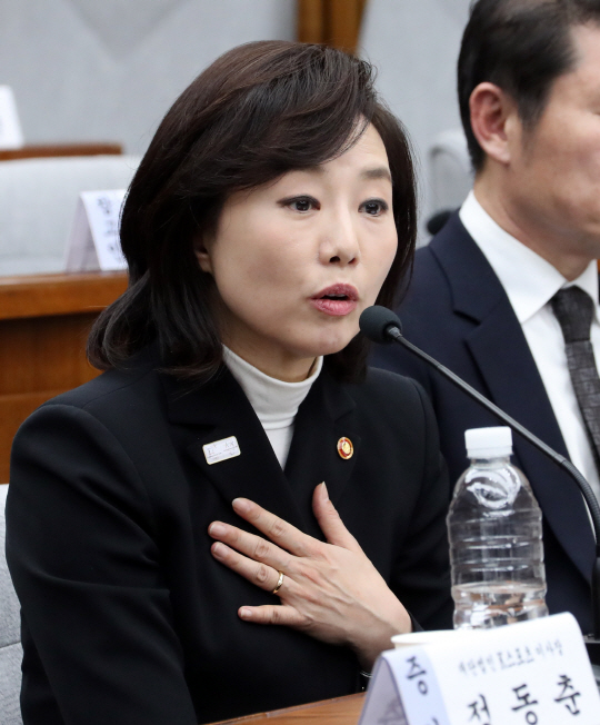 국회 교문위, 조윤선 장관 위증 혐의로 고발