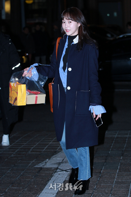 /11일 오후 서울 여의도에 위치한 한 음식점에서 열린 MBC 수목드라마 ‘역도요정 김복주’ 종방연에서 배우 유다인이 참석했다.