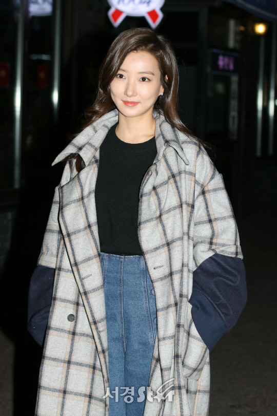 배우 이인혜가 11일 열린 KBS2 수목드라마 ‘오 마이 금비’ 종방연에 참석하고 있다.