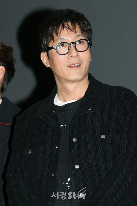 21일 열린 영화 ‘공조’ 무대인사에 배우 김주혁이 참석했다.