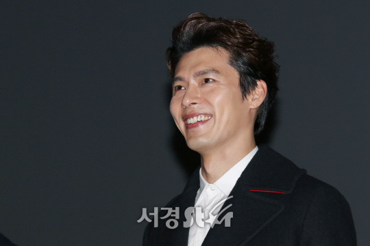 21일 열린 영화 ‘공조’ 무대인사에 배우 현빈이 참석했다.
