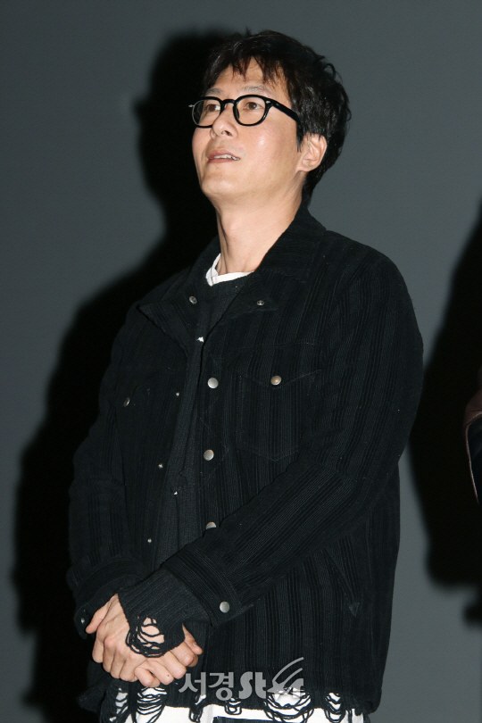 21일 열린 영화 ‘공조’ 무대인사에 배우 김주혁이 참석했다.