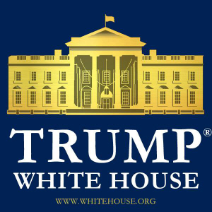 도널드 트럼프 대통령 취임 후 바뀐 백악관 로고