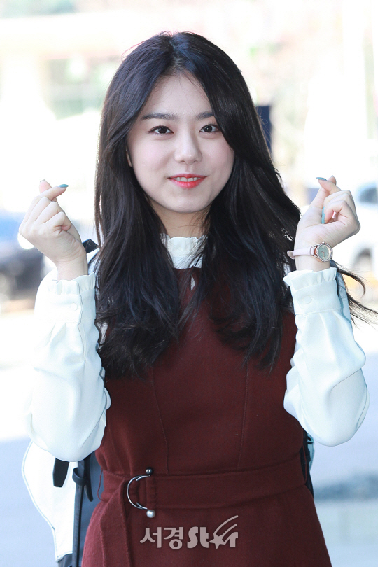 /소혜가 1일 오후 서울 양천구 목동 SBS에서 열린 SBS ‘게임쇼 유희낙락’ 녹화에 참석했다.
