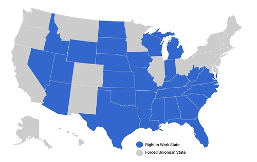 파란색: 노동권법 제정/출처=노동권법 법률지원재단 홈페이지