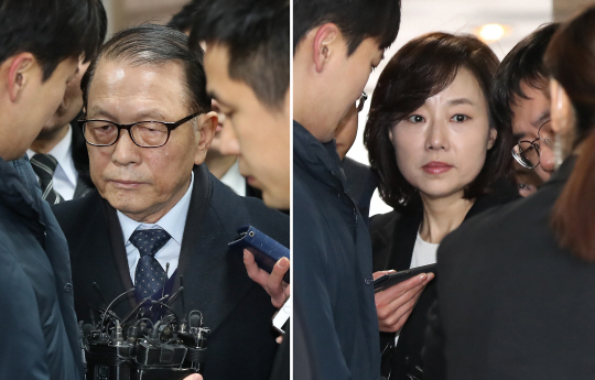 박영수 특별검사팀은 ‘문화계 블랙리스트’ 작성 주도 혐의를 받는 김기춘 전 대통령 비서실장과 조윤선 전 문화체육관광부 장관을 기소할 방침이다./연합뉴스