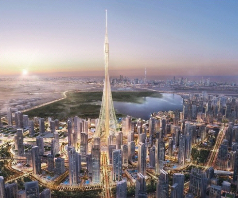 두바이 ‘더 타워’ 완공 후 예상도