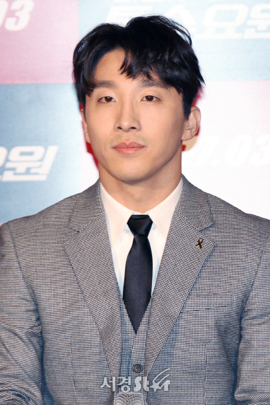 동현배가 13일 열린 영화 ‘비정규직 특수요원’ 제작보고회에 참석했다.