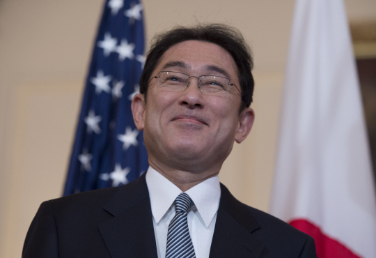기시다 후미오 일본 외무상/AP연합뉴스