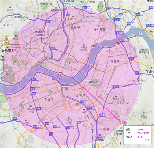 예찰지역 대상으로 지정된 서울 시내 14개 자치구. /자료제공=서울시
