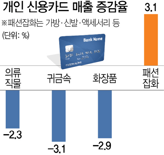 [뒷북경제]경기부진에 덜 입고 덜 꾸민 한국인, 해외 명품은 최고로 많이 샀다
