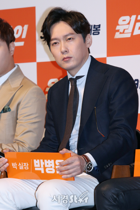 박병은이 27일 열린 영화 ‘원라인’ 제작보고회에 참석했다.