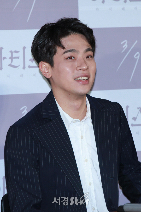 배우 박정민이 28일 오후 서울 행당동 왕십리 CGV에서 열린 영화 ‘아티스트: 다시 태어나다’ 언론시사회에 참석했다.