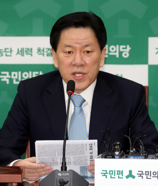 주승용 “황교안, 3·1절에 대놓고 일본 앞잡이 노릇”