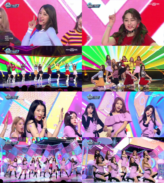 Mnet ‘엠카운트다운’ 방송화면