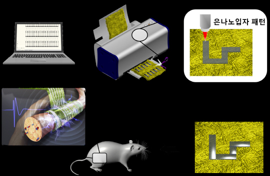 다공성 나노 섬유 기반의 신경전극 제작 과정. /사진=KIST