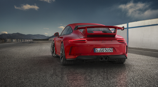 [제네바모터쇼] 포르쉐, 신형 911 GT3 첫 공개…제로백 3.4초 500마력
