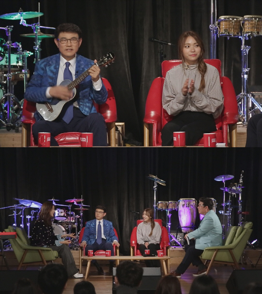 tvN ‘빨간 의자’ 설운도, 이진아 / 사진제공 = tvN