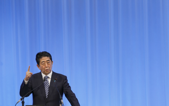 아베 신조 일본 총리./AP연합뉴스
