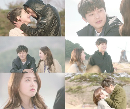 tvN ‘내성적인 보스’ 연우진♥박혜수, 로맨틱 ‘빗속 키스’로 해피엔딩!