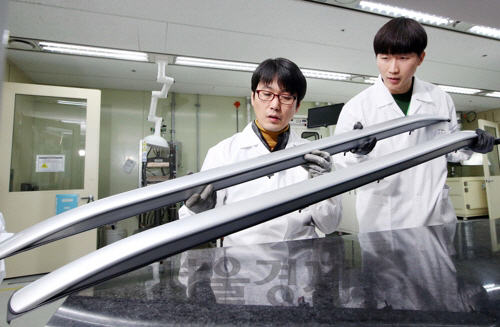LG하우시스, 車경량화 부품 '루프랙'으로 기술혁신상