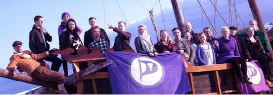 아이슬란드 해적당 홍보 이미지. /사진=해적당 홈페이지