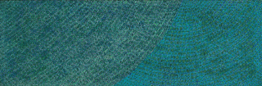 김환기의 녹색조 전면점화 ‘18-II-72 #221’. 크기는 48.5×145.1cm로 추정가는 27억~40억원. /사진제공=서울옥션