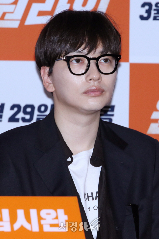 이동휘가 20일 열린 영화 ‘원라인’ 언론시사회에 참석했다.