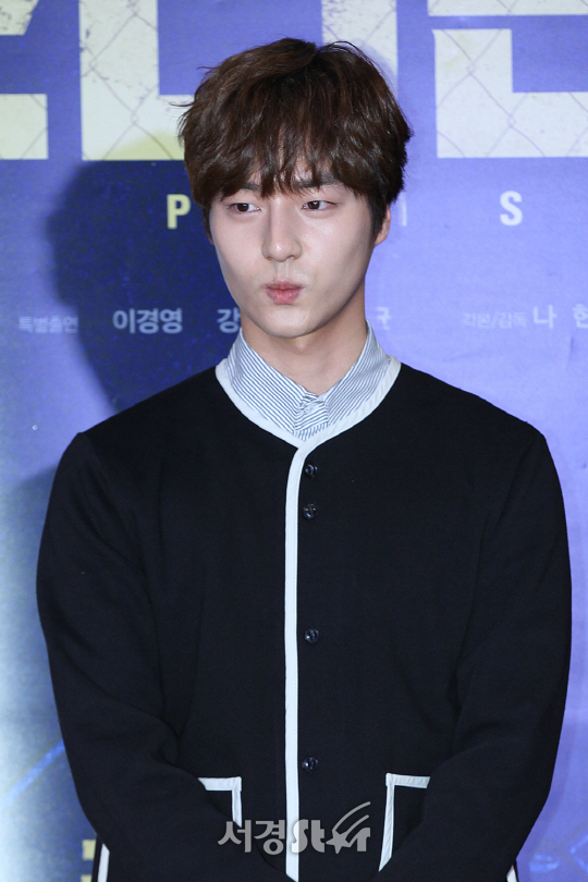 배우 양세종이 21일 오후 서울 삼성동 코엑스 메가박스에서 열린 영화 ‘프리즌’ VIP시사회에 참석해 포토타임을 갖고 있다.