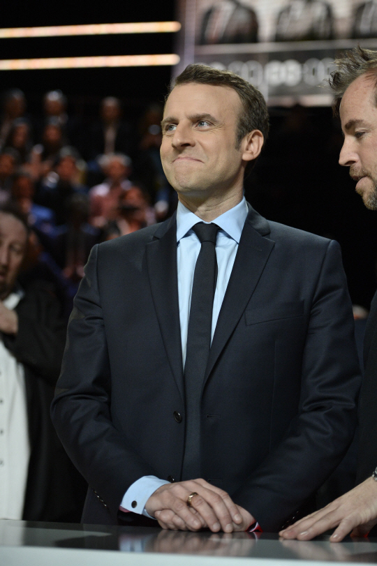 에마뉘엘 마크롱 프랑스 전진당 대선후보 /AFP연합뉴스