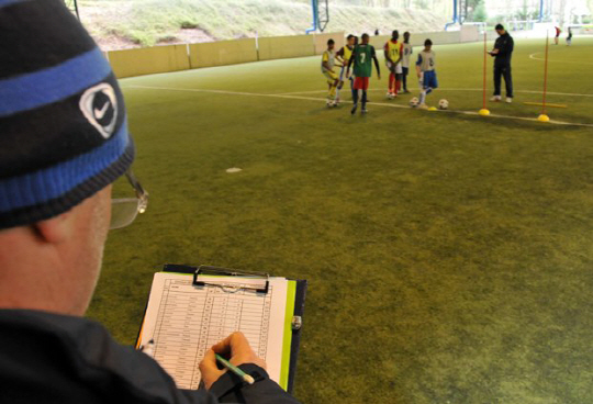 클레르퐁텐 소속 유소년들의 훈련 모습. /사진출처=프랑스축구협회