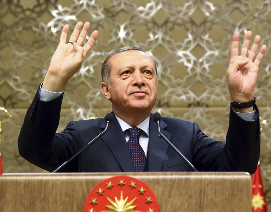 레제프 타이이프 에르도안 터키 대통령/AP연합뉴스
