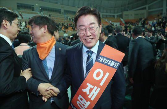 더불어민주당 대선주자인 이재명 성남시장/연합뉴스