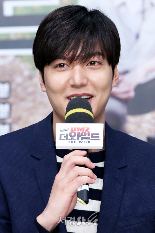 이민호, '믿기 힘든 우월한 외모' (DMZ 더 와일드 제작발표회)