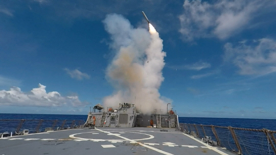 미국 해군이 보유한 토마호크 미사일 /AFP연합뉴스