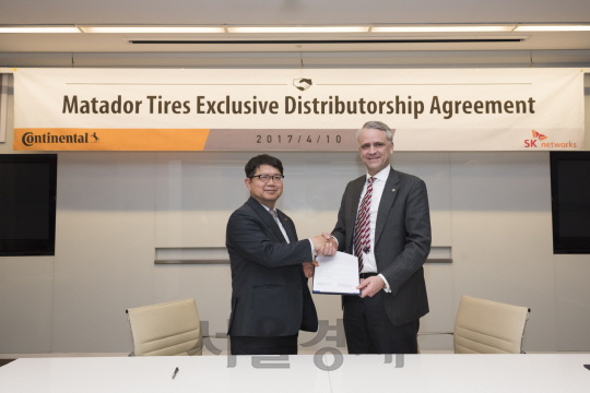 [오늘의 자동차] SK네트웍스, 아시아 최초로 마타도르 타이어 국내 독점 공급