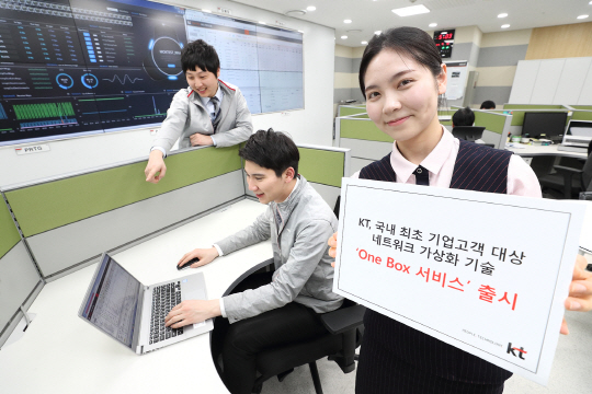 KT, 국내 최초 가상화 기반 IT 관리운영 서비스 ‘원 박스’ 출시
