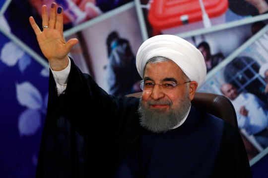 하산 로하니 이란 대통령./테헤란=EPA연합뉴스