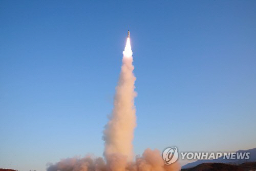 북한 미사일(연합뉴스 자료사진)