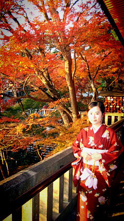 일본으로 교환학생을 떠난 이 대표가 지역 축제를 즐기는 사진. 기모노가 부러운 게 아니라 전통의상을 많은 사람들이 자연스럽게 받아들이는 문화가 좋아보였다./이찬미 대표.