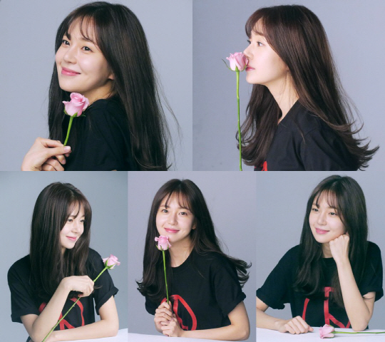 백진희, '0509 장미 프로젝트' 비하인드…꽃을 닮은 미소