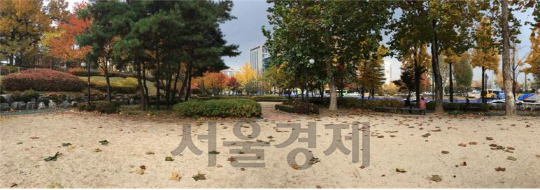 창의 놀이터로 탈바꿈 하기 전의 목동 근린공원 전경. /사진제공=서울시