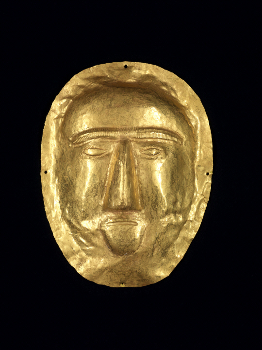 1세기 께 제작된 ‘황금 가면’ 사우디아라비아 국립박물관 소장. /사진제공=국립중앙박물관