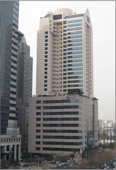 최근 코람코자산운용이 사들인 서울 동작구 보라매로5길에 위치한 옴니타워전경. 코람코는 외국계 제약사 등이 장기 임차하고 있는 이 빌딩의 6~10층을 매입했다.