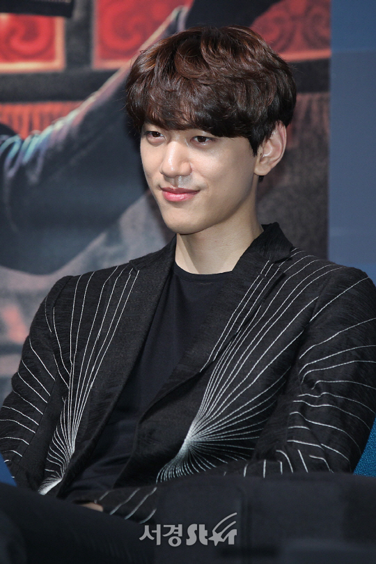 배우 성준이 11일 오전 압구정 CGV에서 열린 영화 ‘악녀’ 제작보고회에 참석했다.
